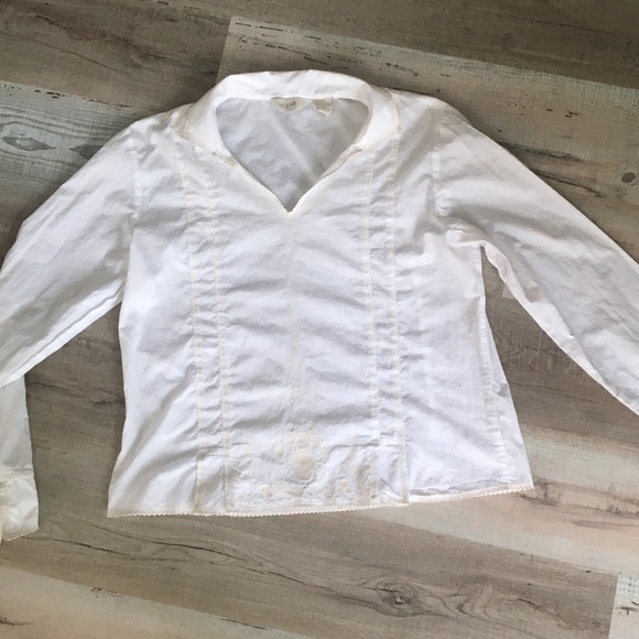 J. Jill Tops - J Jill cotton top size M